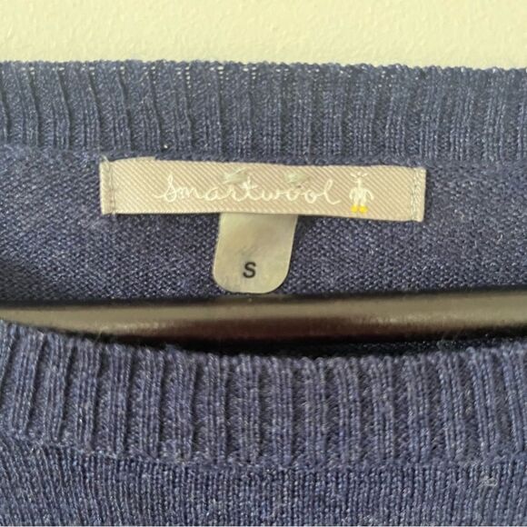 Smartwool “Palisade Trail” Navy Merino Blend Lightweight Pullover Sweater. - Picture 6 of 6
